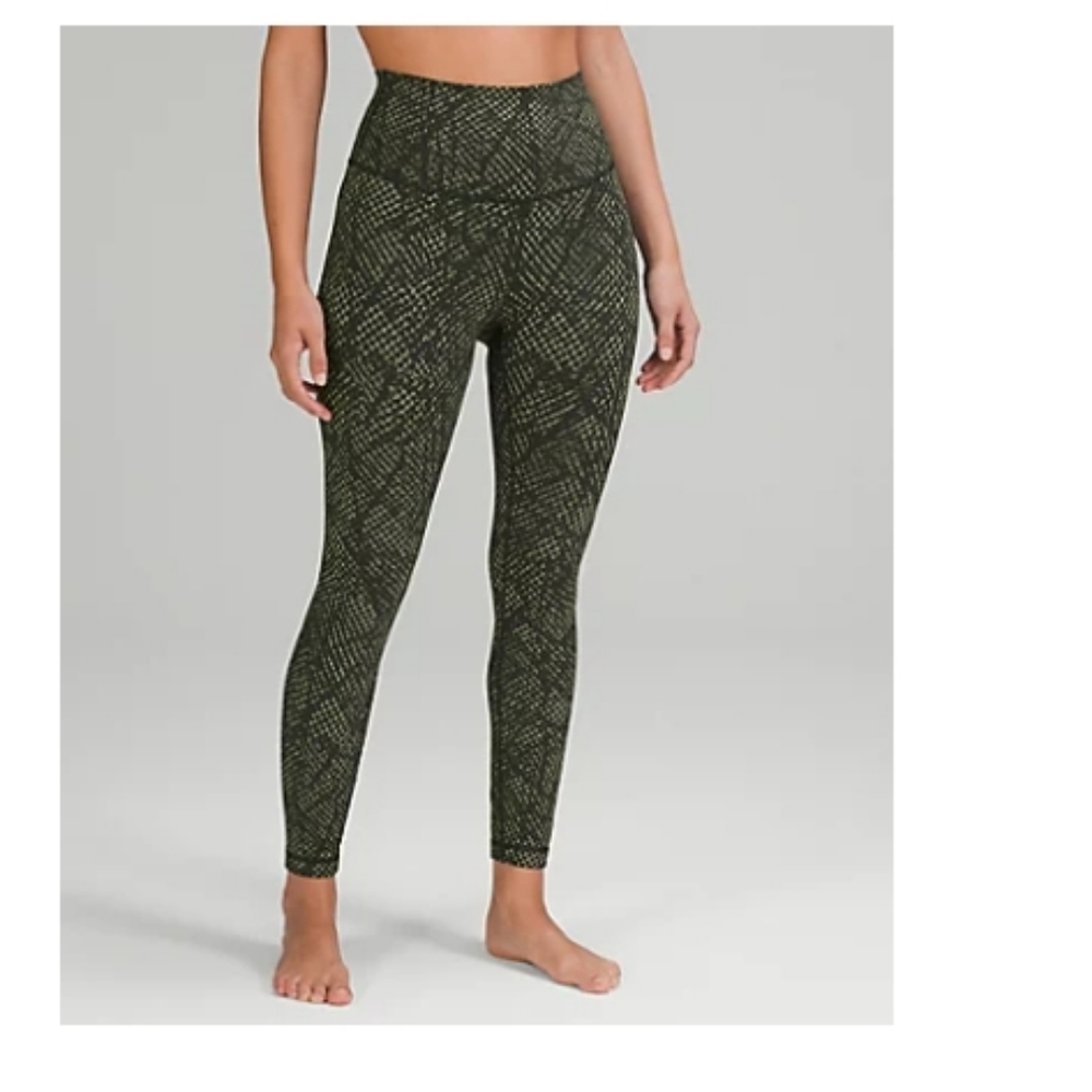 EUC Lululemon Wunder Under HR Tight 25'